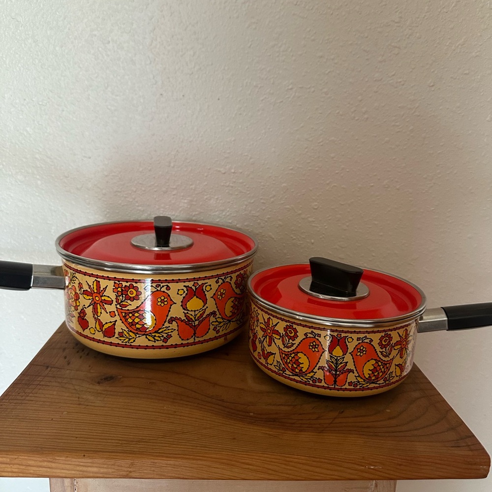 1970’s enamel cookware